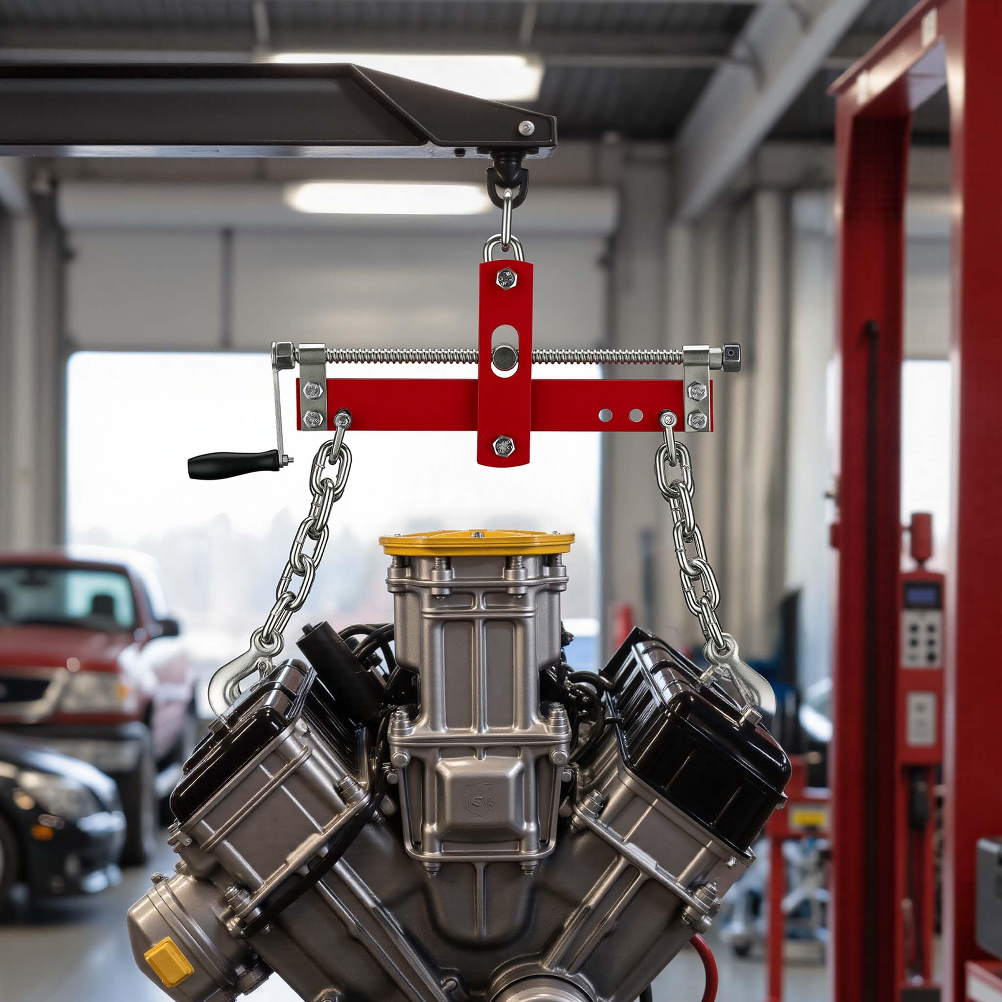 Wiltec Equilibratore 900 kg sollevatore motore gru officina