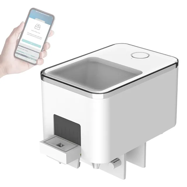 Weytoll Mangiatoia Automatica Acquario 100mL WiFi con App Programmabile