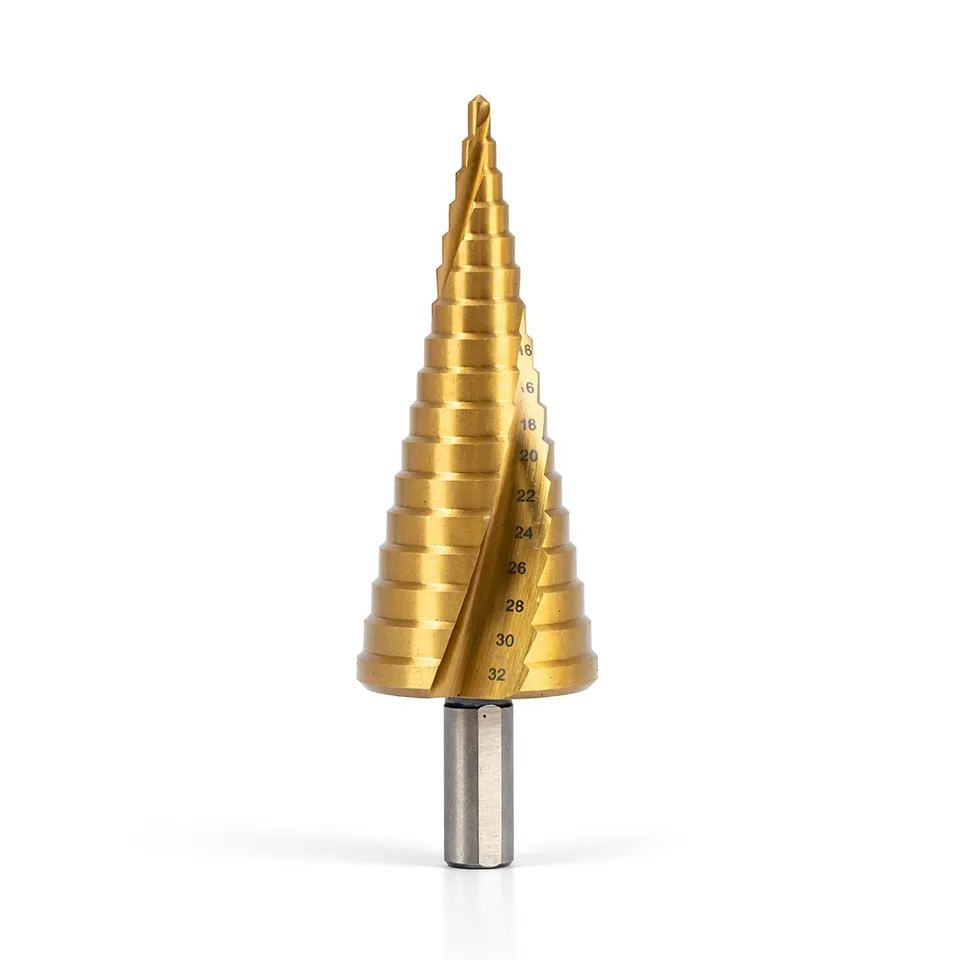 Wiltec Punta Conica a Gradini HSS 4-32mm Spirale