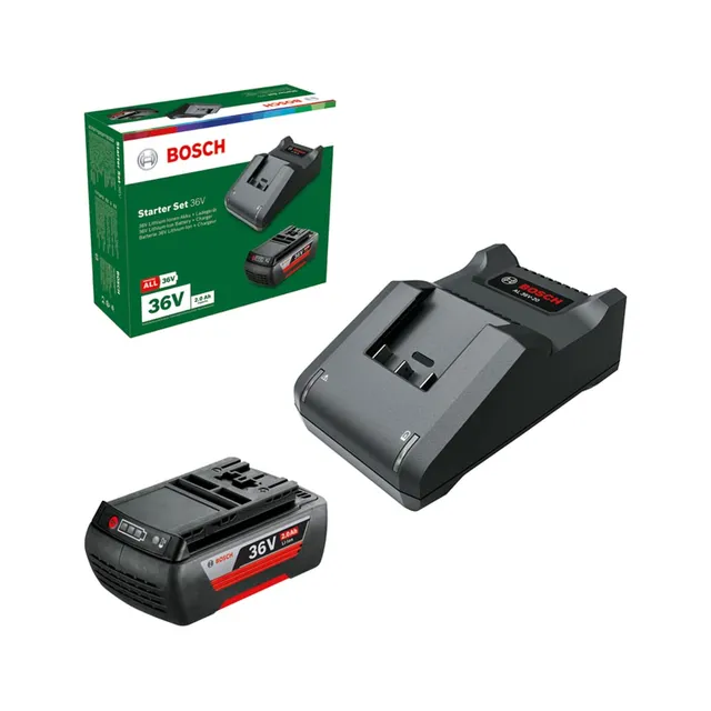 Bosch Starter Set 36V batteria 2.0Ah giardino 2 pezzi