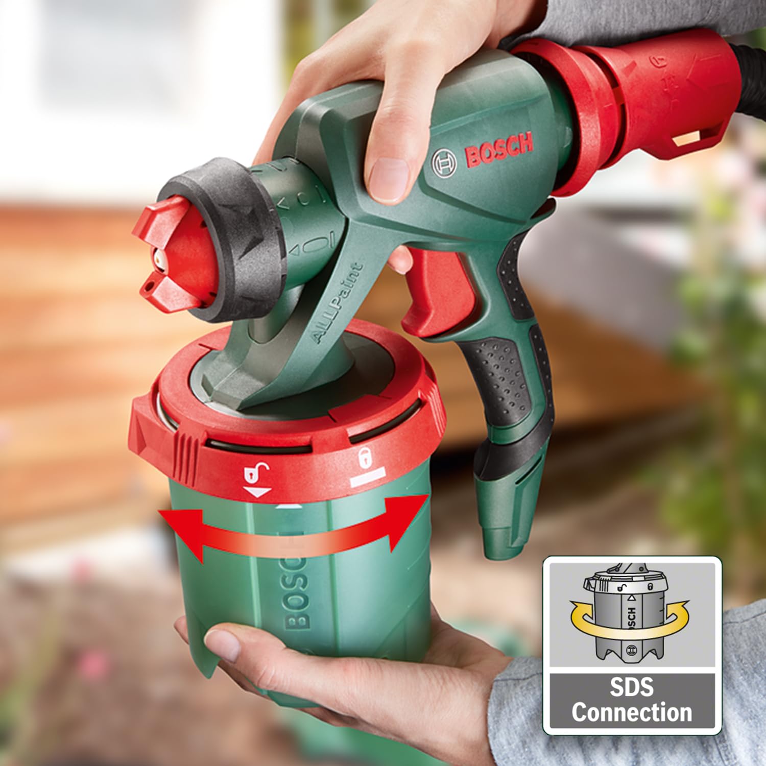 Bosch PFS 5000 E pistola verniciatura a spruzzo 1200 W