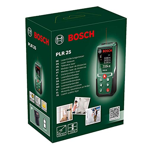 Bosch PLR 25 distanziometro laser 25 m +/-2 mm