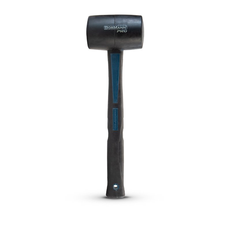 Bormann Mazzuola Gomma 900 g Manico TPR Antiscivolo