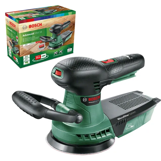 Bosch AdvancedOrbit 18 Levigatrice Eccentrica 18V Corpo