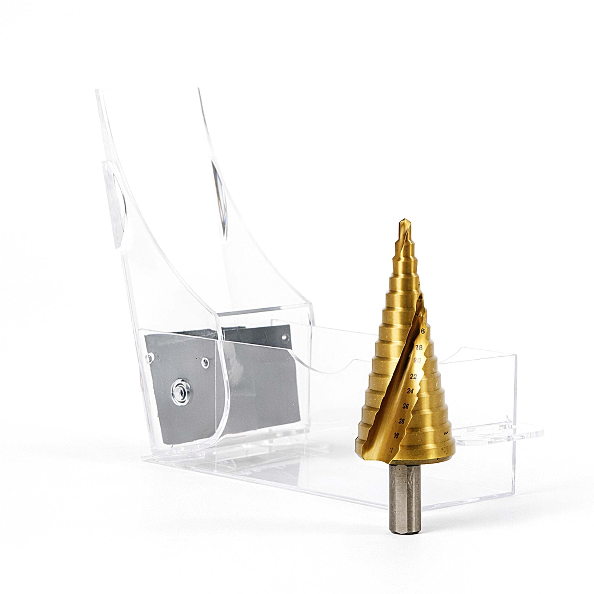 Wiltec Punta Conica a Gradini HSS 4-32mm Spirale