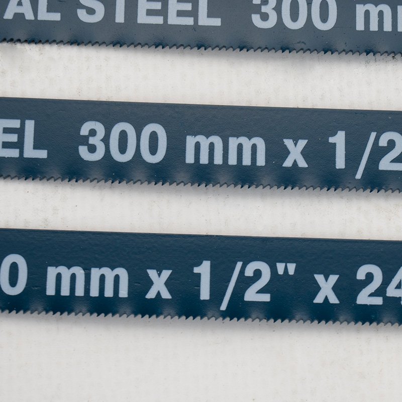 Bormann lama seghetto bimetallica 300 mm 24TPI 3 pezzi