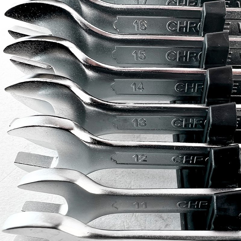 Bormann Pro Set 8 Chiavi Combinate 10-17 mm Cromo Vanadio