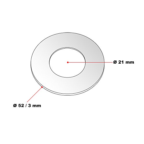 Wiltec Rondella Distanziatrice Ricambio Torchio 6-12 L 21x52 mm