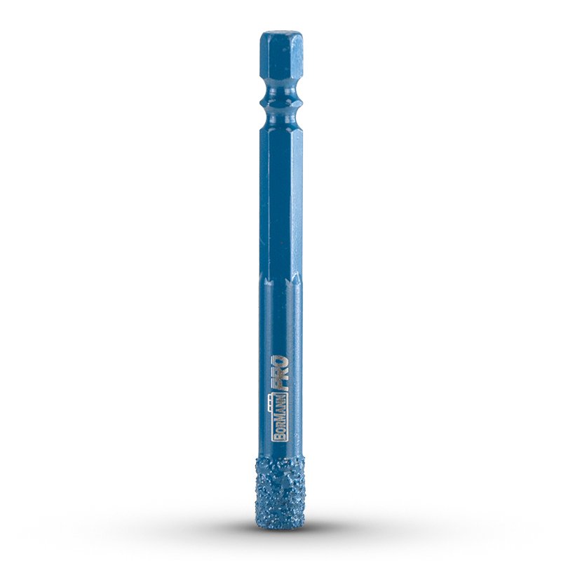 Bormann punta per granito gambo esagonale 10mm