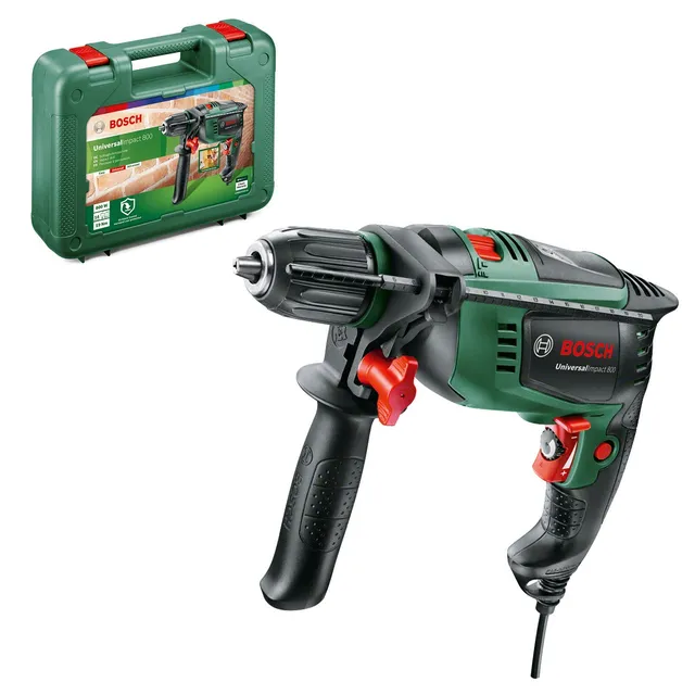 Bosch UniversalImpact 800 trapano a percussione 800W con valigetta