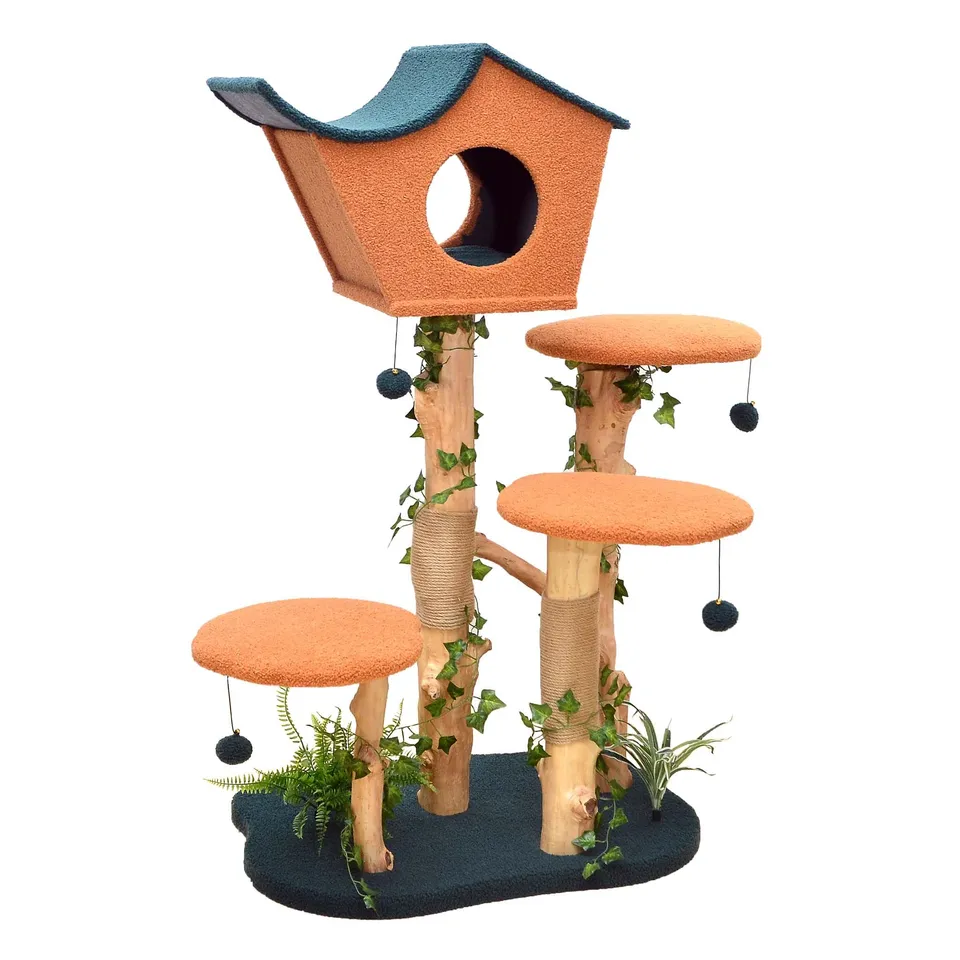 Fudajo Albero Tiragraffi 135 cm Taglia M Effetto Pianta