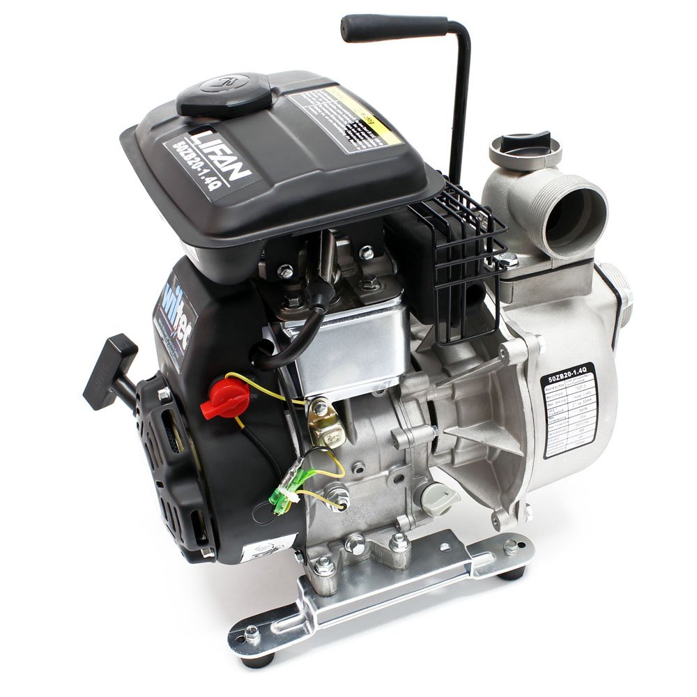 Wiltec motopompa benzina 9m3/h 20m 50mm giardino