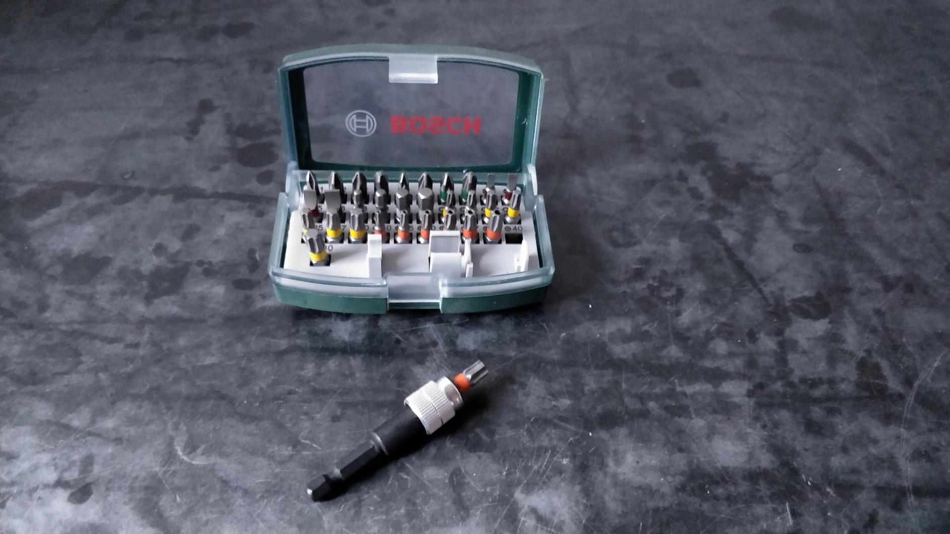 Bosch Rainbow Set 2607017063 set inserti 32 pezzi colorati