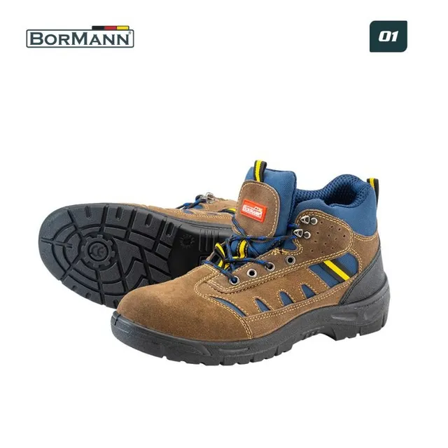 Bormann Denver Stivali Lavoro O1 Marroni N.40