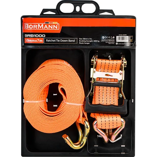 Bormann Cinghia Cricchetto 50 mm x 7 m 3000 Kg