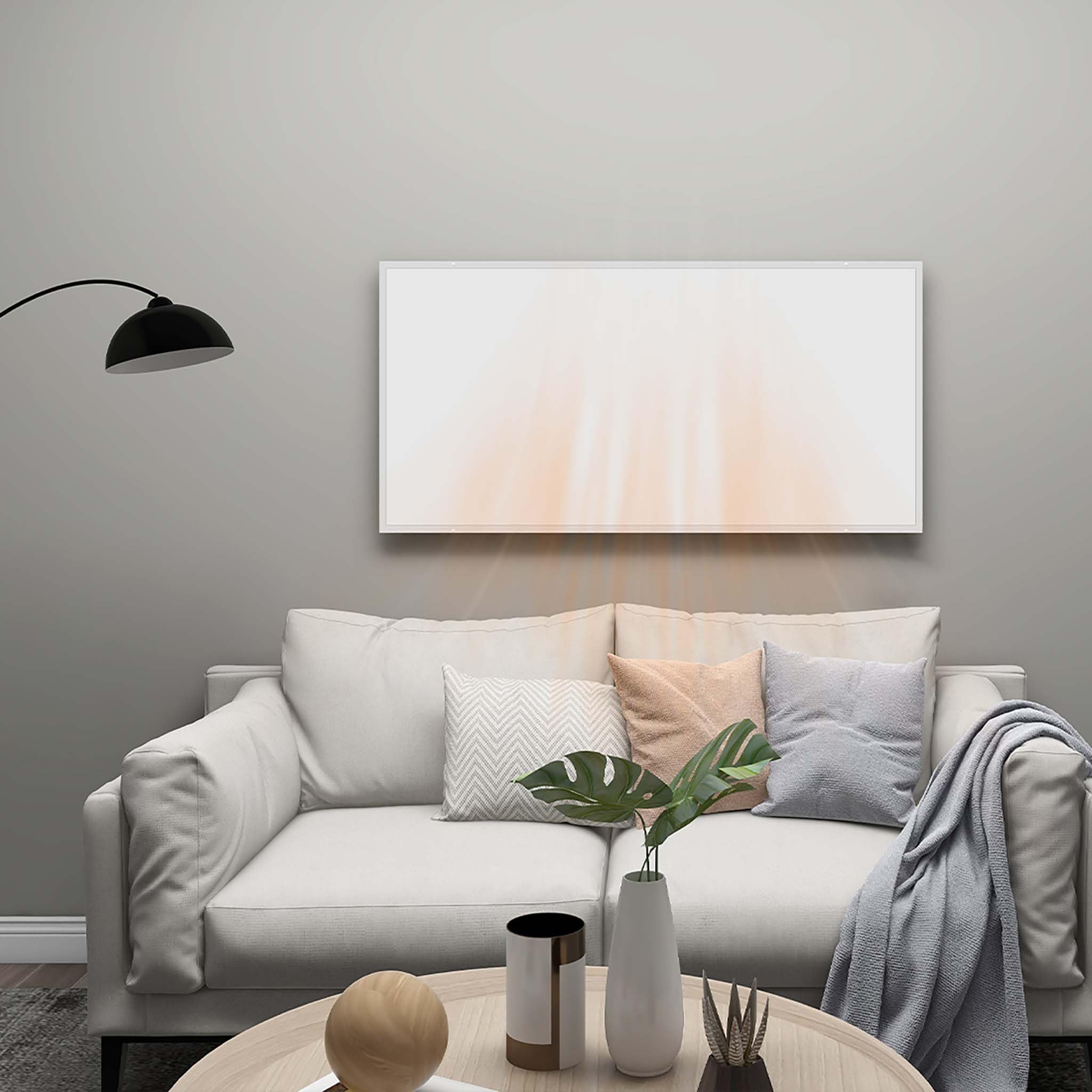 Wiltec HL1207P Pannello Radiante 850W 1220x770 mm a Infrarossi
