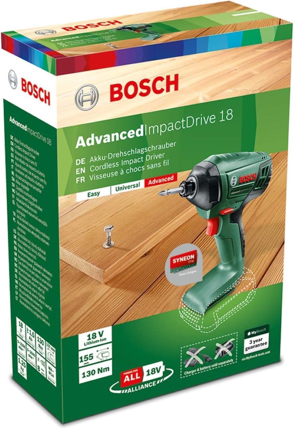 Bosch AdvancedImpactDrive 18 avvitatore senza batteria