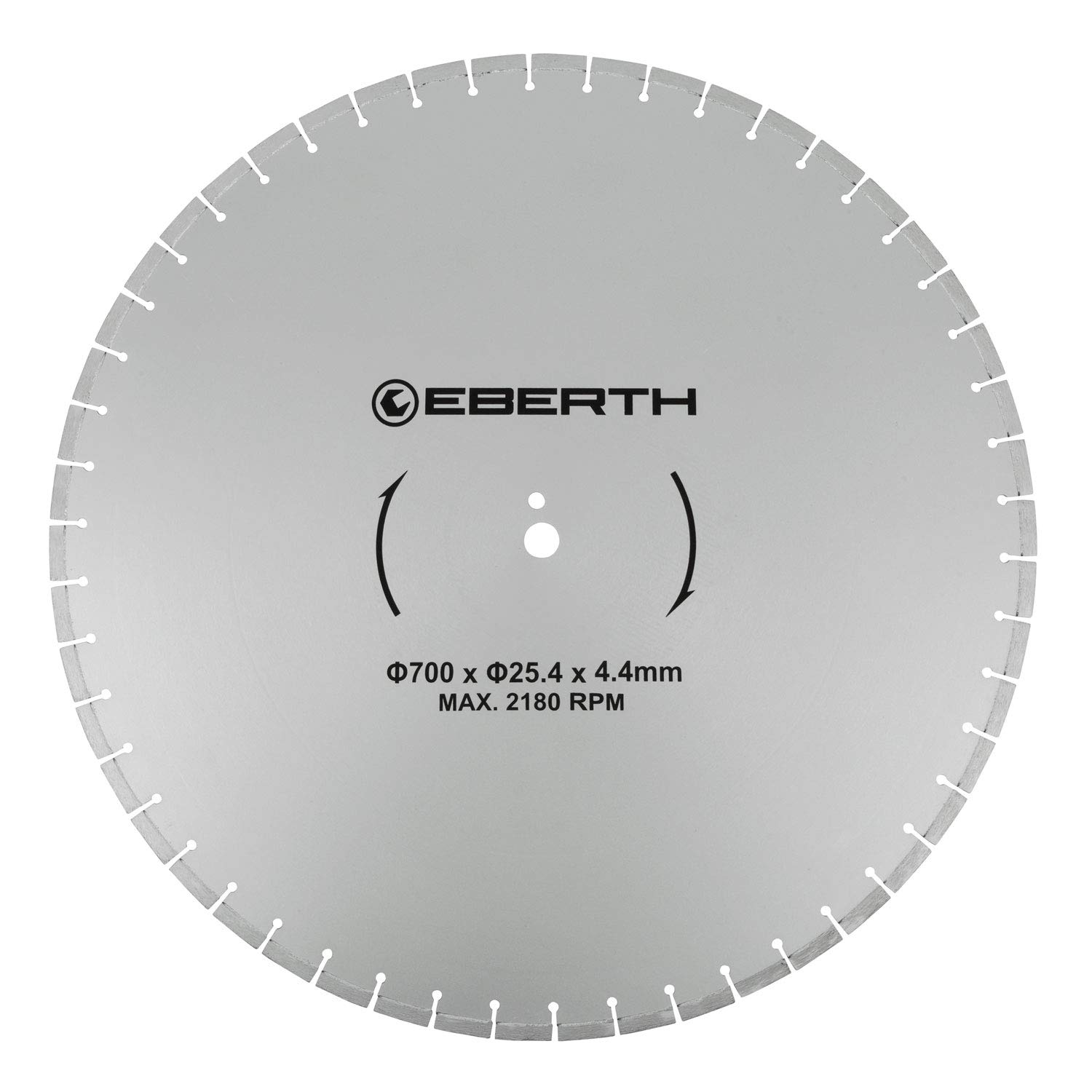 EBERTH Disco diamantato 800x25,4x4,6 mm per pietra