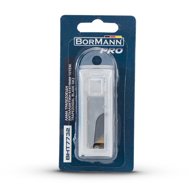 Bormann SK2 lame trapezoidali 61x19mm 10pz acciaio