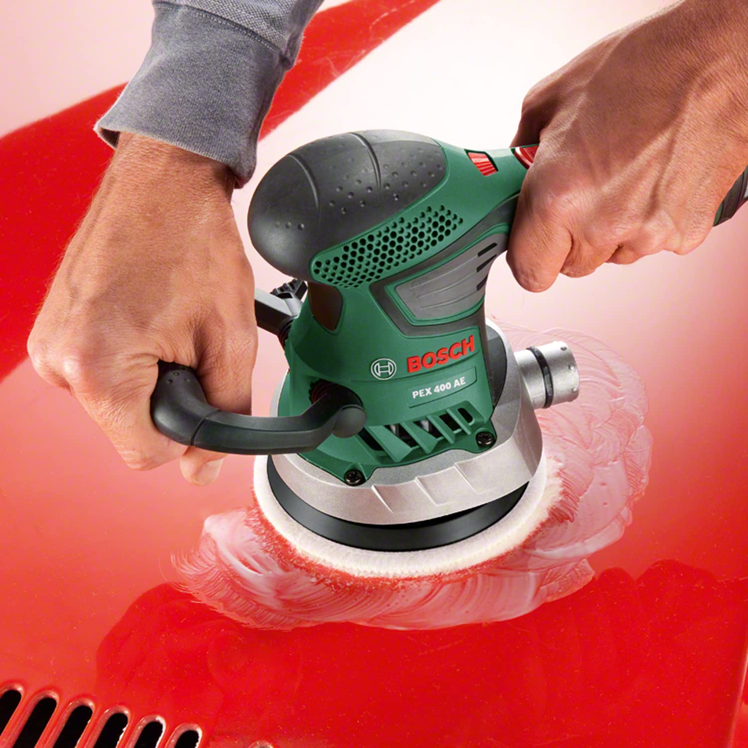 Bosch PEX 400 AE Levigatrice Rotorbitale 370W