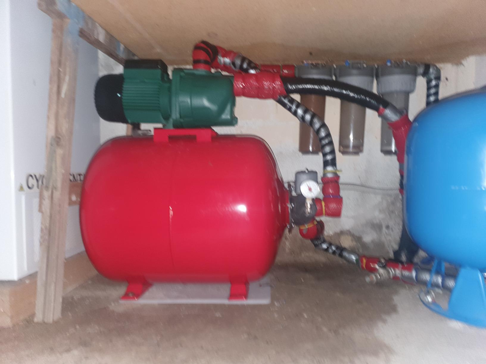 Wiltec Vaso Espansione 50L Verticale Autoclave Membrana EPDM