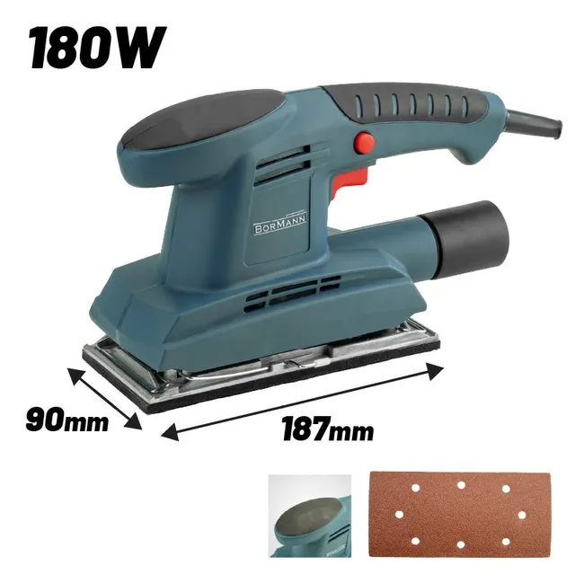 Bormann levigatrice rotorbitale 180W con aspirazione