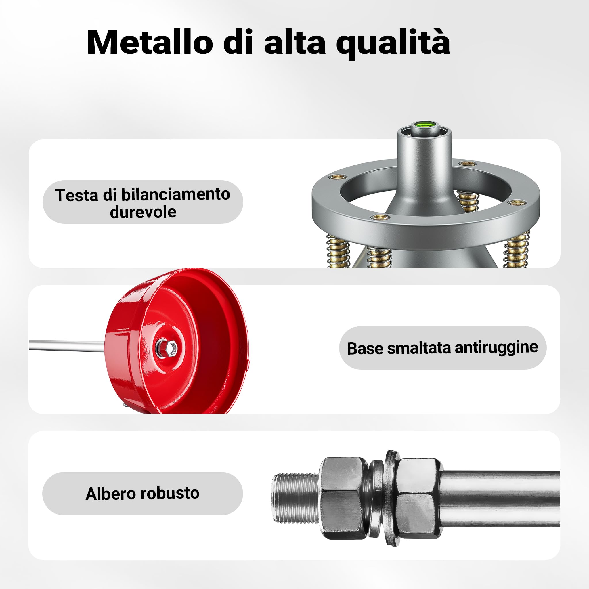Wiltec Equilibratrice Portatile Mozzi 3,8-10,2 cm