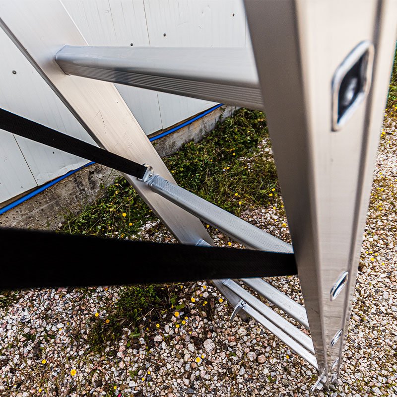 Bormann scala tripla alluminio 3x7 4,28m professionale