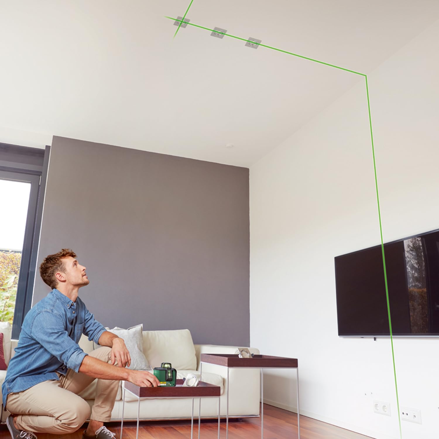 Bosch AdvancedLevel 360 livella laser verde Basic
