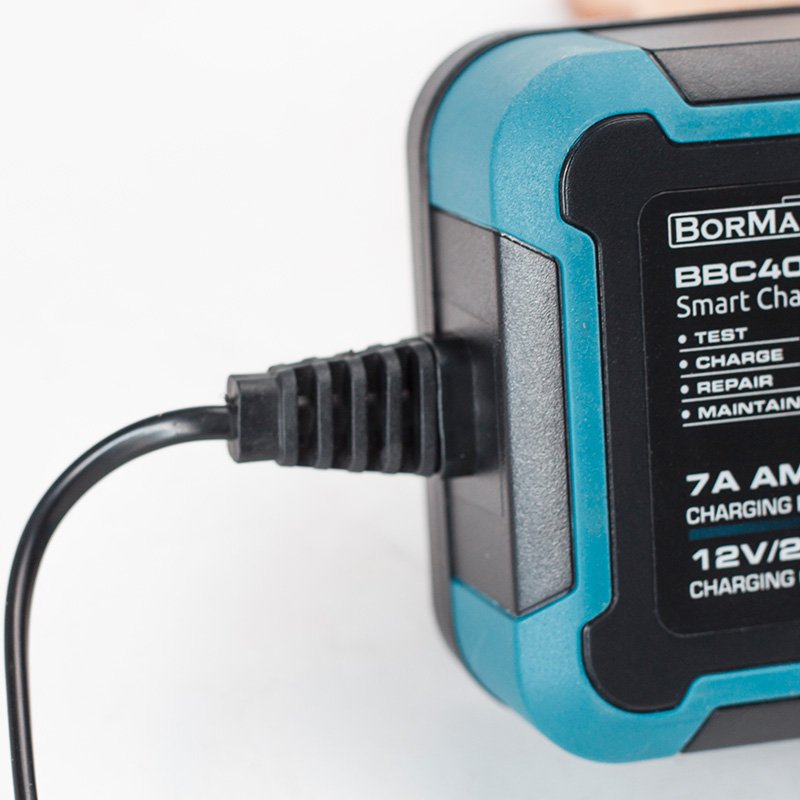 Bormann Pro caricabatterie 12/24V 7A automatico 8 fasi