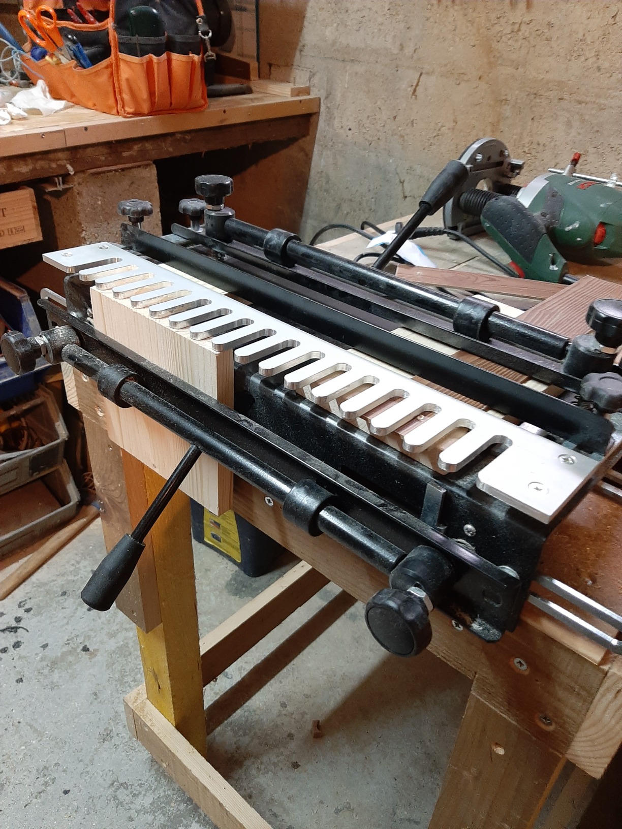 Eberth Mortasatrice Coda Rondine 300 mm Dima 1/2 Pollice