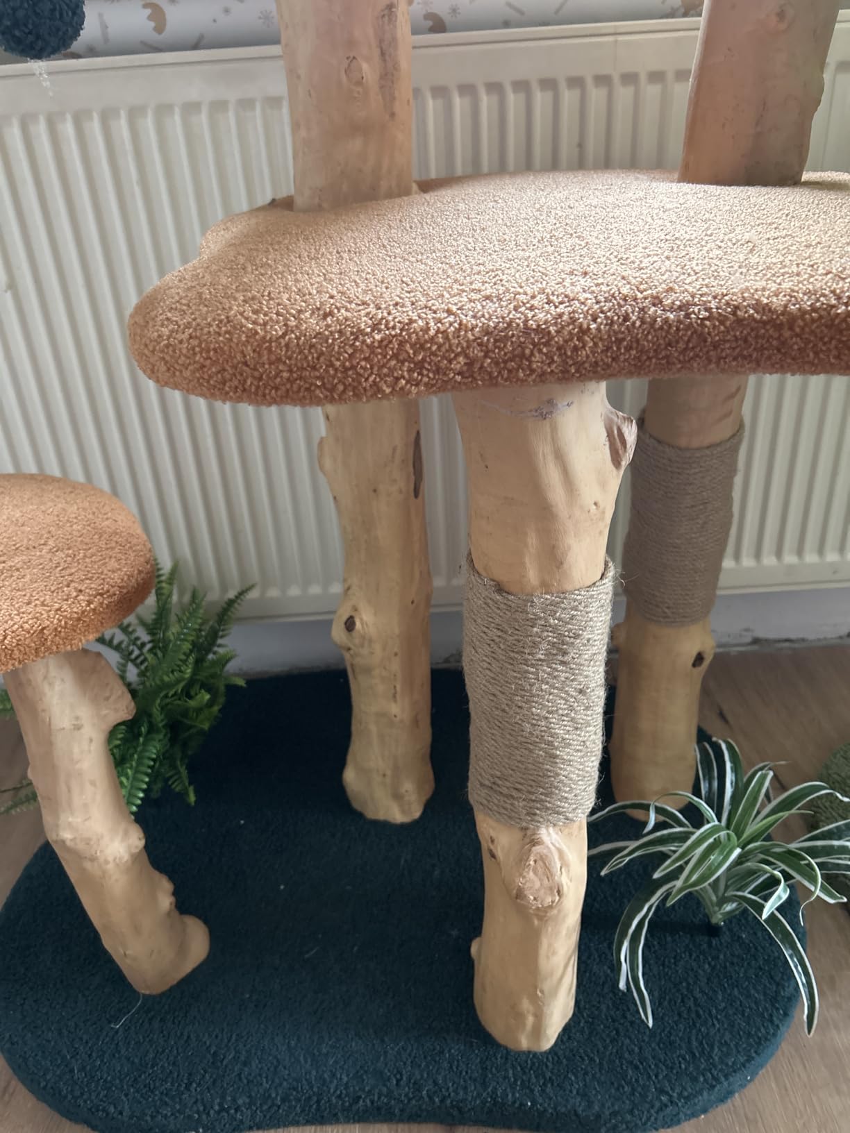Fudajo Albero Tiragraffi 135 cm Taglia M Effetto Pianta