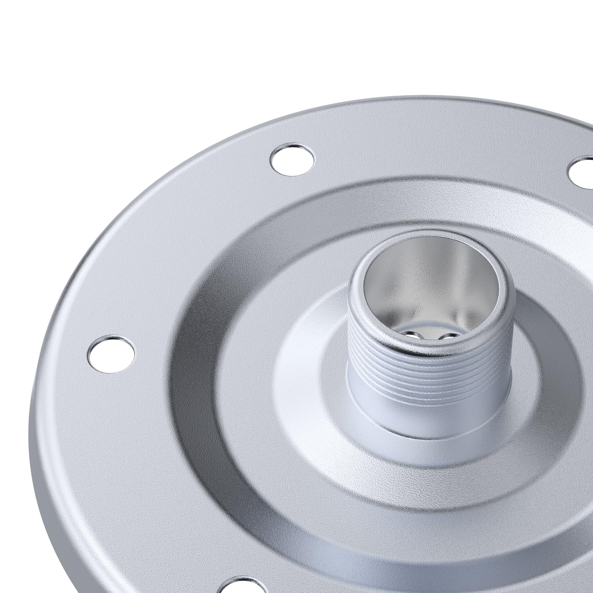Wiltec Flangia DN25 ricambio serbatoio 24-100 l acciaio inox