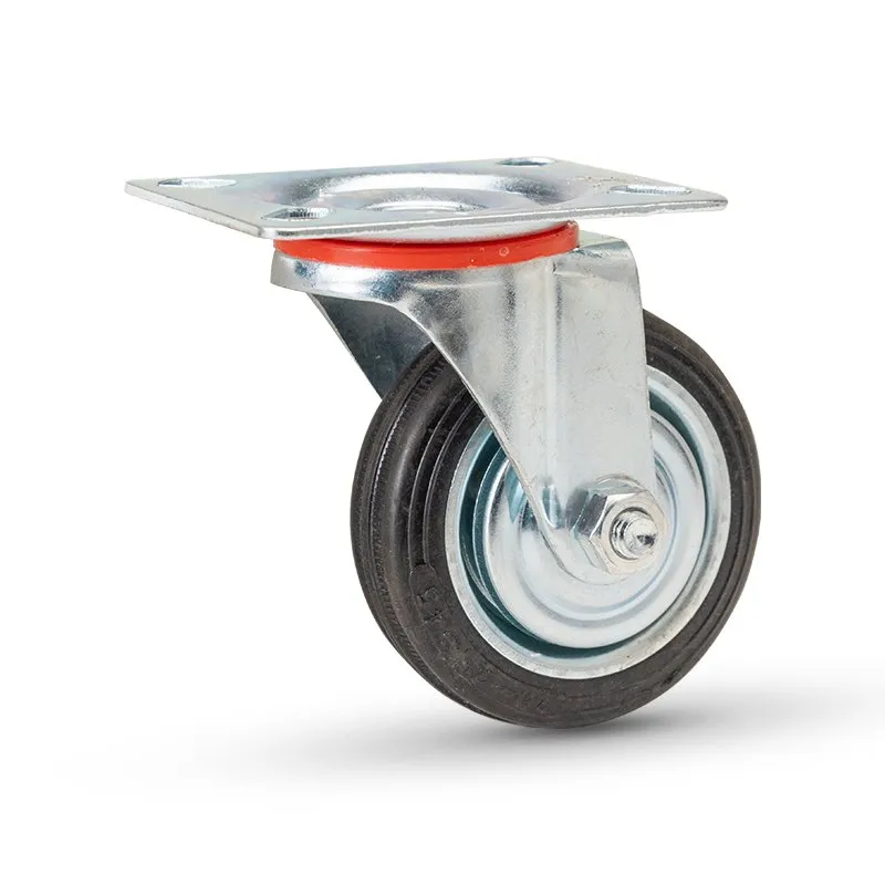 Bormann Rotella girevole gomma 75mm 85kg