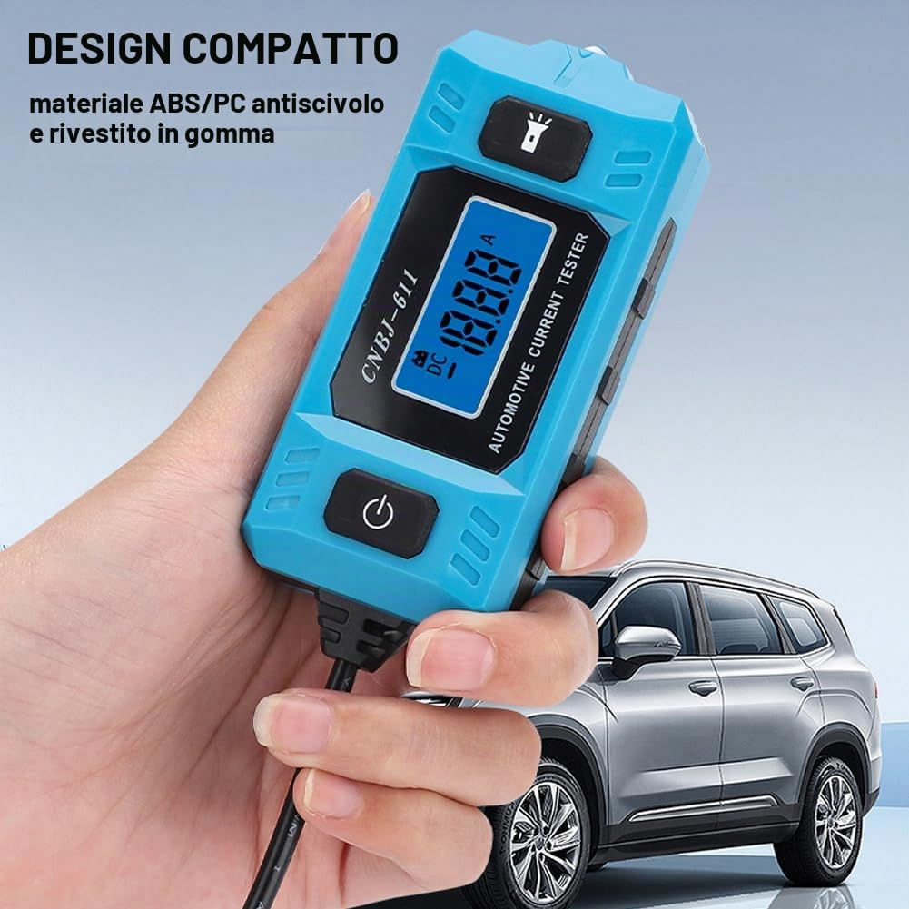 Weytoll CNBJ-611 Tester Fusibili Auto LCD Luce