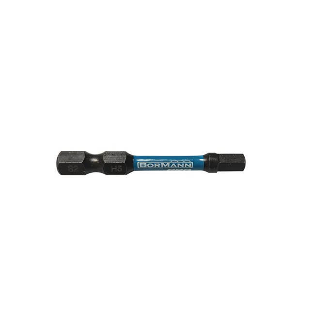 Bormann X-Pro H5x50mm Inserto Esagonale 2pz S2 impatto
