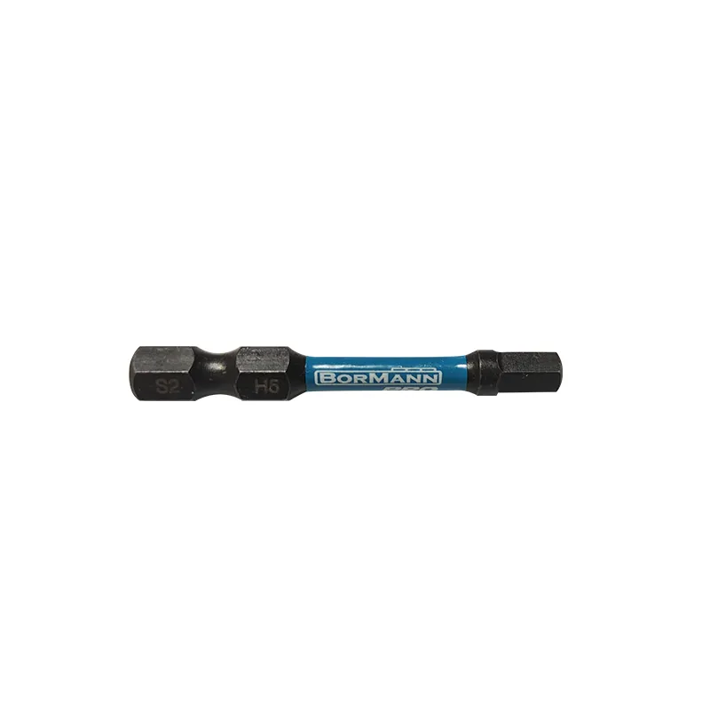 Bormann X-Pro H5x50mm Inserto Esagonale 2pz S2 impatto
