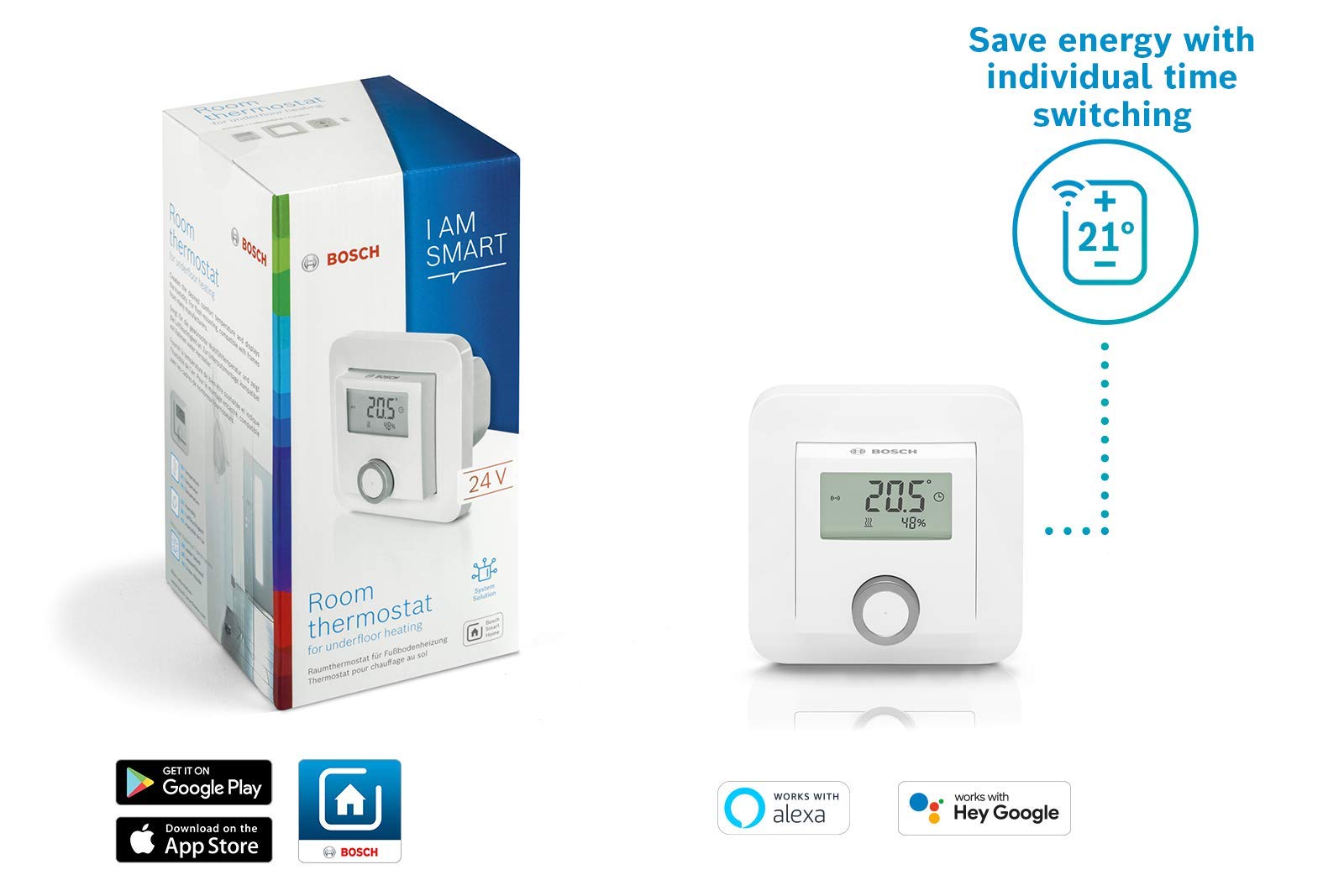 Bosch Smart Home Termostato Pavimento 230V