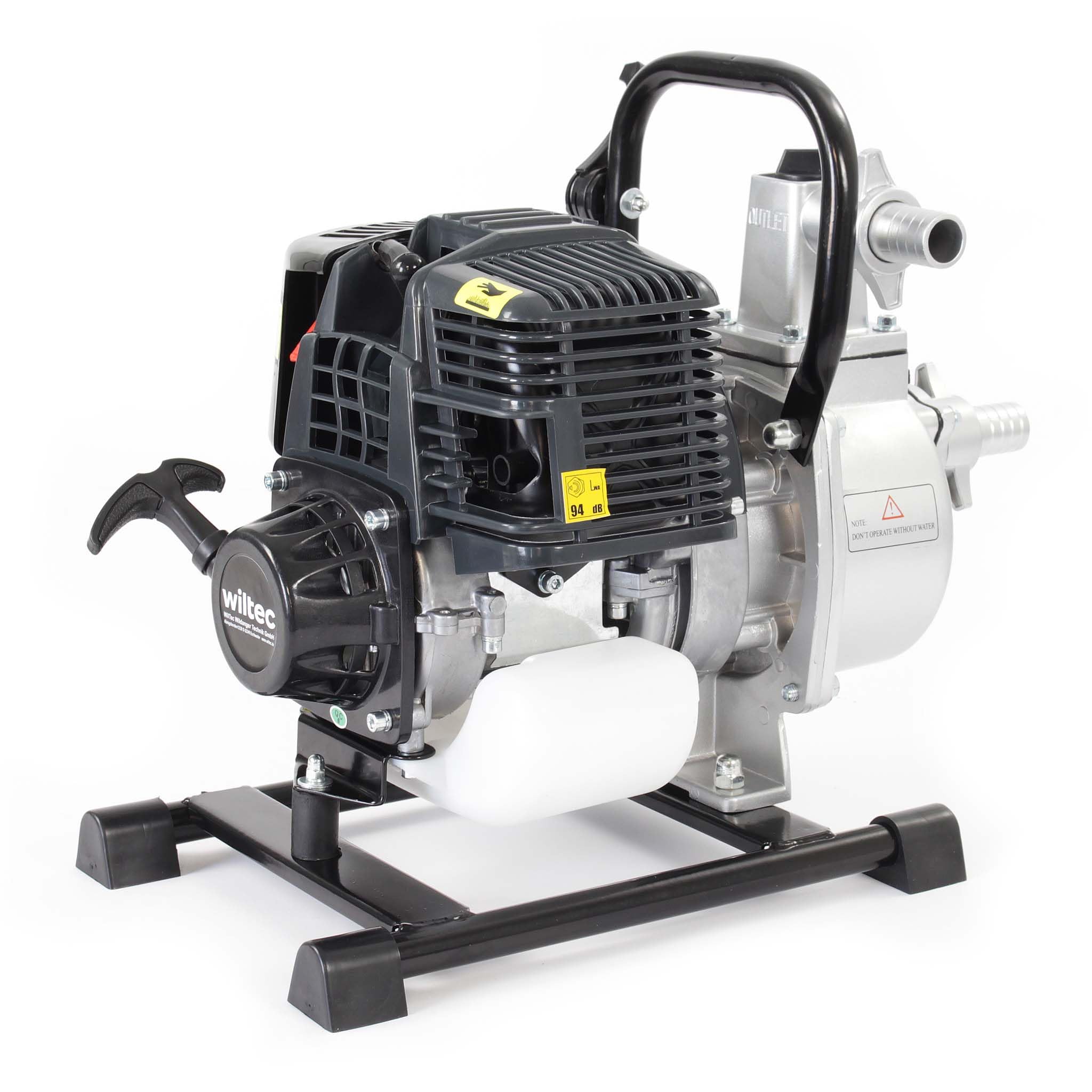 Wiltec Motopompa Benzina 1kW 8000 l/h 30 m