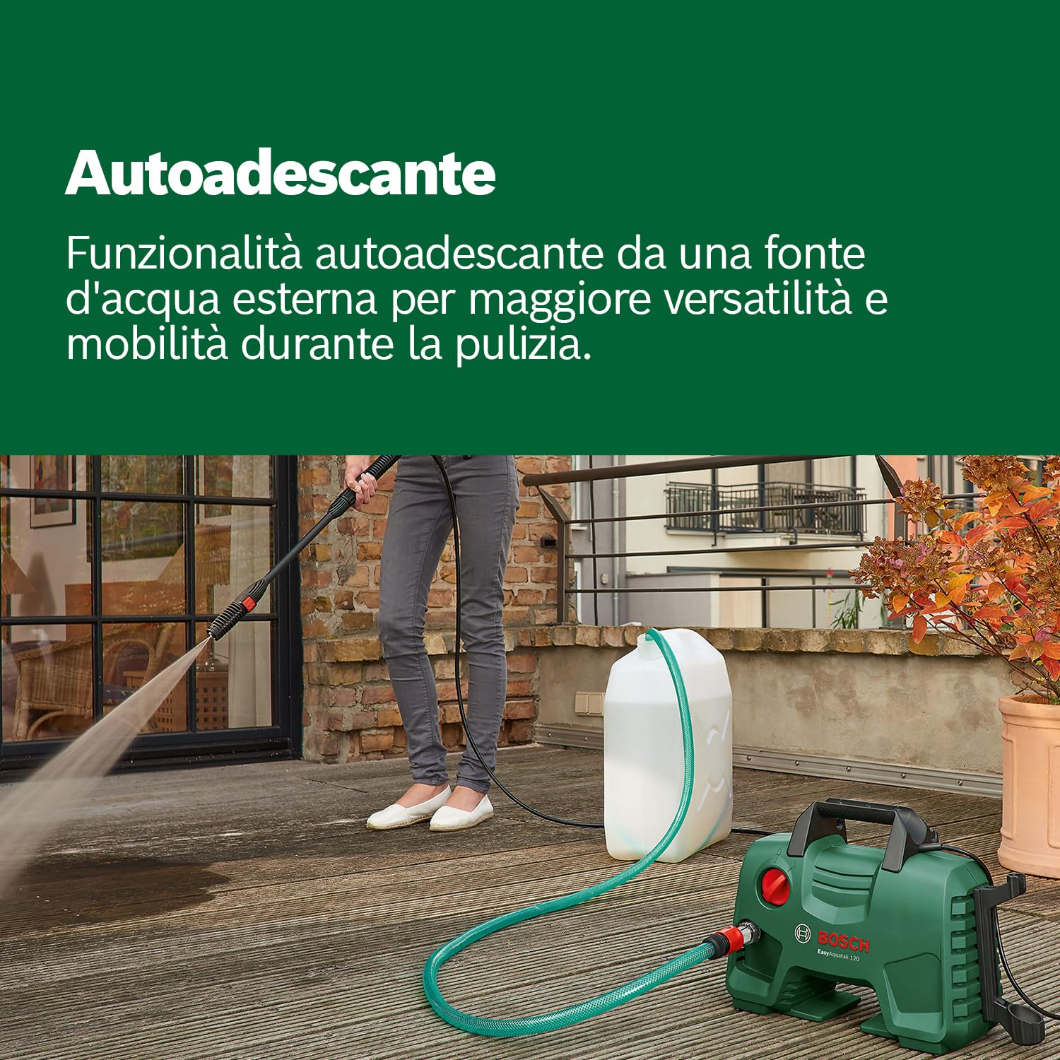 Bosch Easy Aquatak 120 idropulitrice 120 bar 1500 W