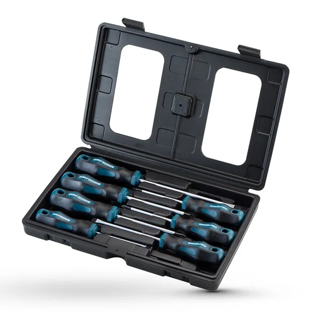 Bormann set cacciaviti 7 pezzi S2 taglio croce PH PZ