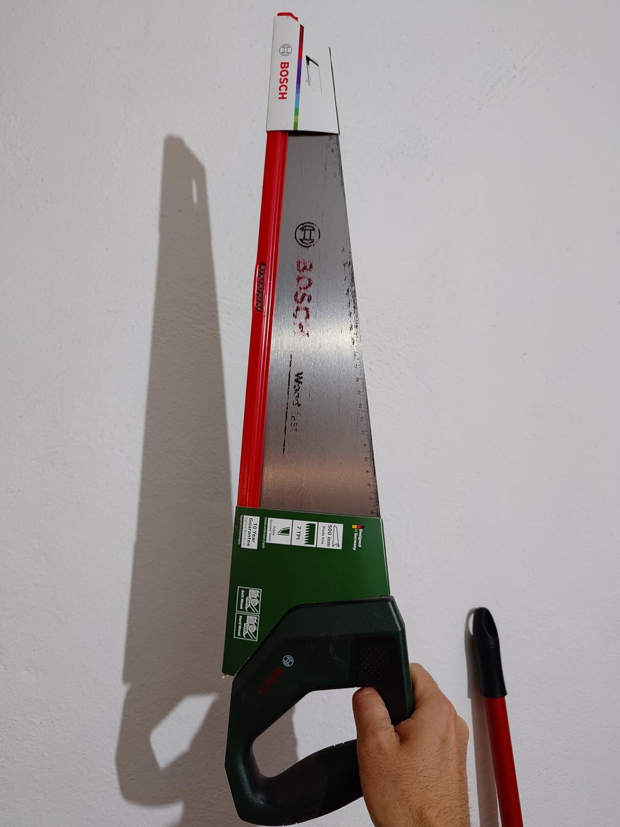 Bosch Sega a Mano 500mm SK5 7TPI con Scala 40cm