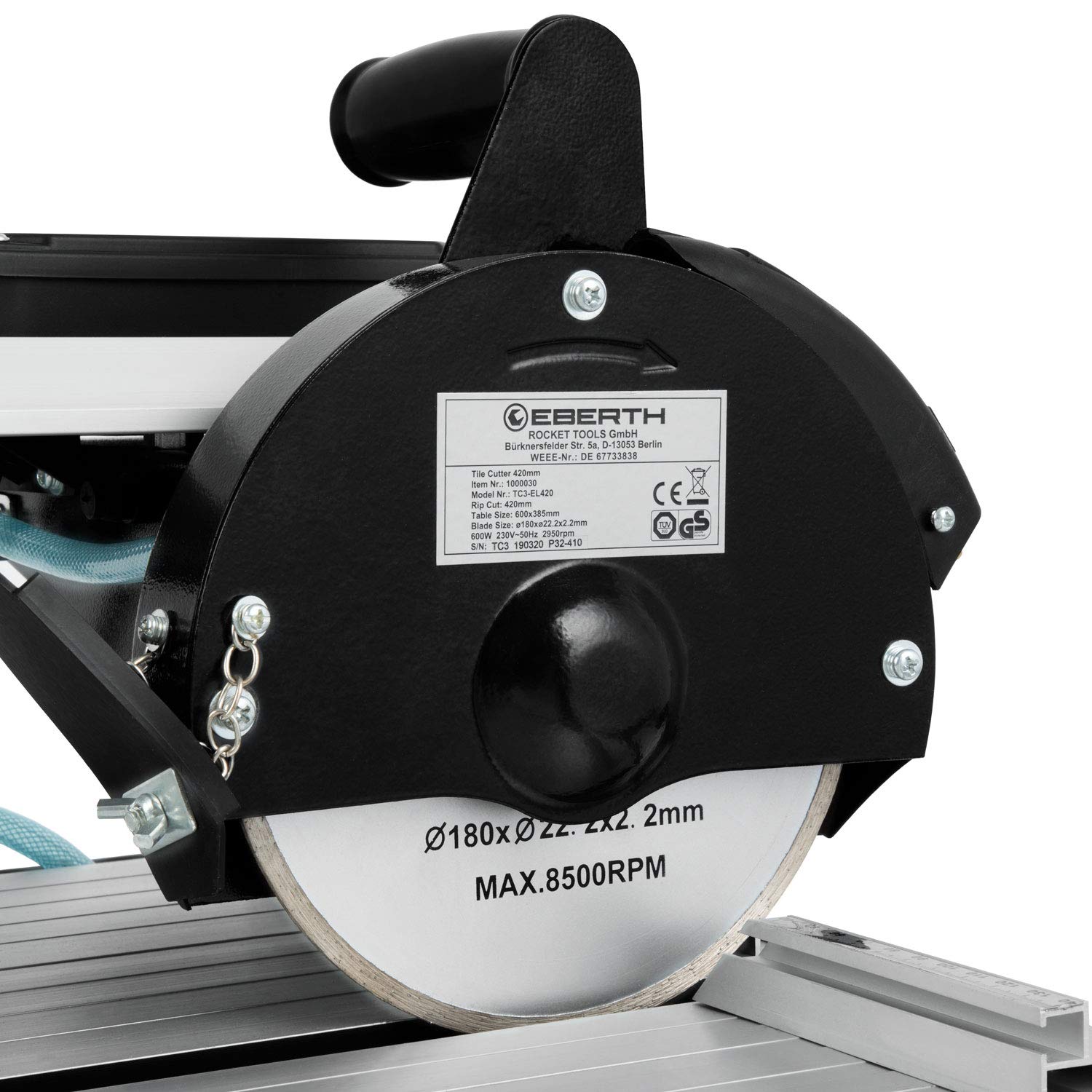 EBERTH TC3-E420 Tagliapiastrelle Elettrico 420mm Laser 600W