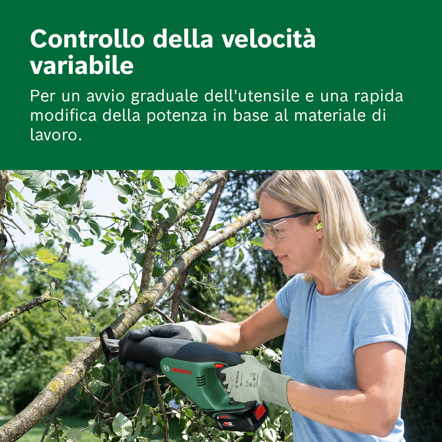 Bosch AdvancedRecip 18 sega universale batteria solo corpo