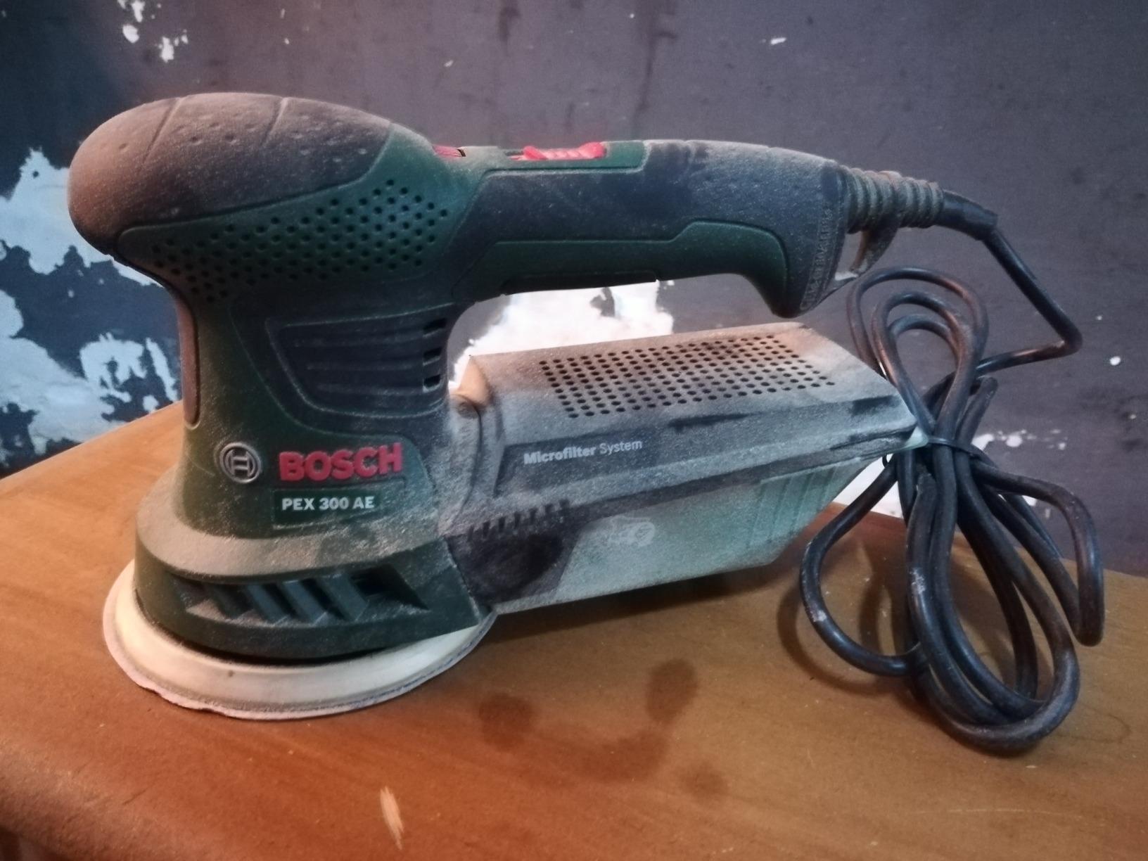 Bosch PEX 300 AE levigatrice rotoorbitale 270W 125 mm