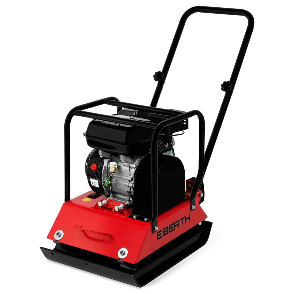 EBERTH Piastra Vibrante 6,5 CV benzina 20 kN con tappeto gomma