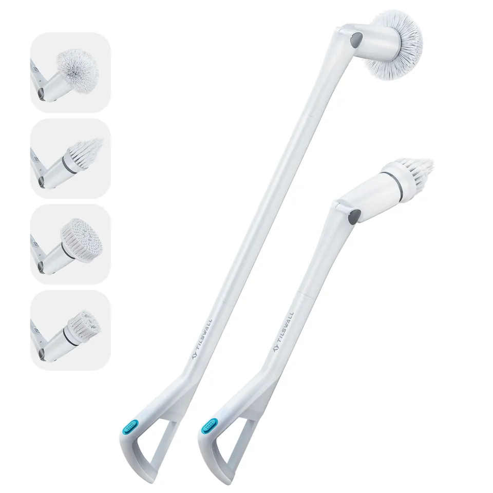 Tilswall M3 Spazzola Elettrica Rotante 7,4V 2000mAh 4 Testine