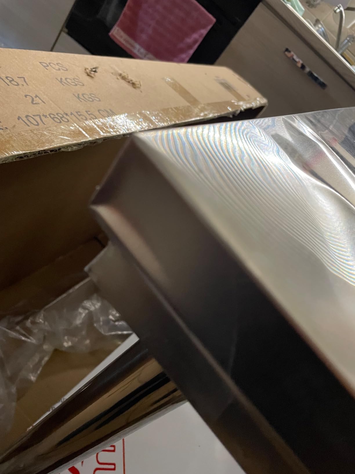Wiltec Tavolo da Lavoro Inox 120x60x85 cm senza alzata 250 kg