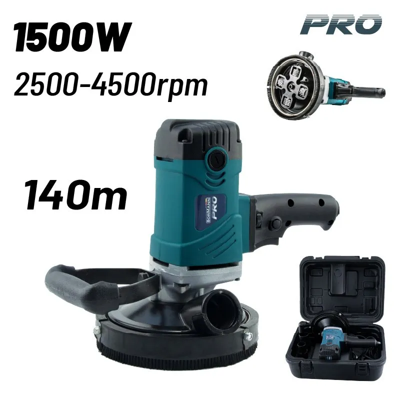 Bormann Pro BCG1500 levigatrice cemento 1500W 140mm