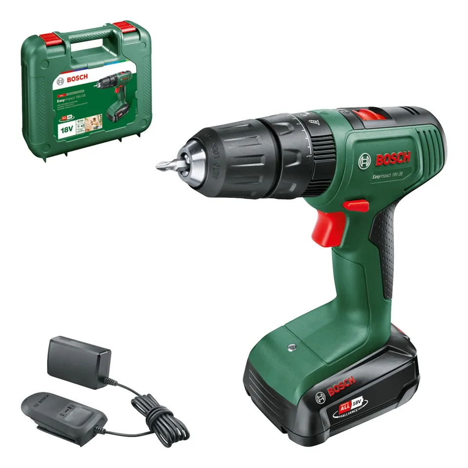 Bosch EasyImpact 18V-38 trapano battente 2,5 Ah valigia